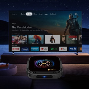 TV98 H728 IPTV STB 8K Streaming Internet Ott, WiFi 6 Potente, Octa Core, 4GB RAM, 64GB ROM, Premium Smart Android 14, Decodificador de TV - Product Image 1