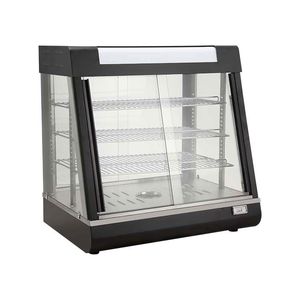 Vitrina expositora vertical con calentador de alimentos, tipo <span class=keywords><strong>buffet</strong></span>, con capacidad para 5 grandes conjuntos de 4 en 1, certificada NSF, para <span class=keywords><strong>pizza</strong></span> por porciones - Product Image 1
