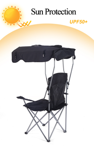 <span class=keywords><strong>Sedia</strong></span> da spiaggia impermeabile e resistente ai raggi UV con parasole, <span class=keywords><strong>sedia</strong></span> da campeggio leggera con parasole, <span class=keywords><strong>sedia</strong></span> a sdraio con baldacchino - Product Image 2