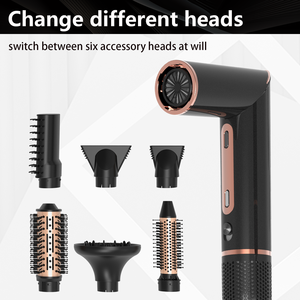 Professionale spazzole elettriche per capelli 6 In 1 capelli stile asciugacapelli la migliore spazzola ad aria calda - Product Image 6