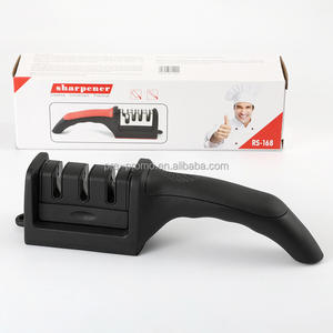 مقص وكنزة ذات <span class=keywords><strong>3</strong></span> مراحل بمقبض بلاستيكية لسن السكاكين للبيع بالجملة - Product Image 3