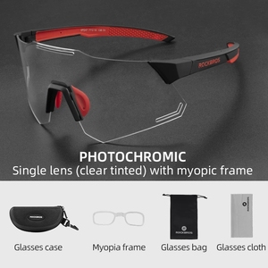 <span class=keywords><strong>Gafas</strong></span> de <span class=keywords><strong>Ciclismo</strong></span> Fotocromáticas Polarizadas <span class=keywords><strong>ROCKBROS</strong></span> para Bicicleta de Montaña MTB y Senderismo - Product Image 2