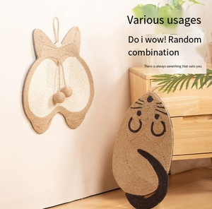 Moderne Milieuvriendelijke Multifunctionele Verticale Wandklauwslijper Slijtvaste Sisal Pad Kat Krasbord Kat Bomen Krabber - Product Image 2