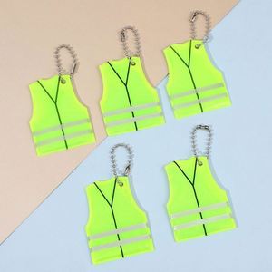 Bulk Pack Reflective Vest Key <b>Tags</b>, Double-Sided High Visibility Safety Keychain for Kids Adults <b>Dog</b> Collar Zippers Decorations - Product Image 5