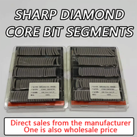 Segment diamanté LAANCI, 10 pièces, pour foret à noyau humide et sec de 25-500 mm de diamètre, HFW 10x3.6x24mm, pour le perçage de la maçonnerie