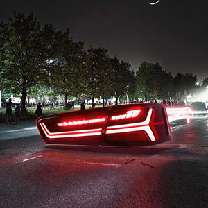 Nouveaux feux de voiture transparents pour <span class=keywords><strong>Audi</strong></span> <span class=keywords><strong>A6</strong></span> 2012-2016 A6L S6 RS6 C7 LED Feux arrière de voiture Feux arrière dynamiques Signal de recul Mise à niveau - Product Image 3