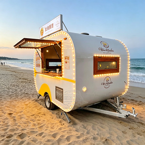 Mobile Restaurant with Kitchen Food Trailer Fully Equipped Bbq Concession Trailers <b>Ice</b> Cream Van <b>Small</b> Coffee Cart - Product Image 6