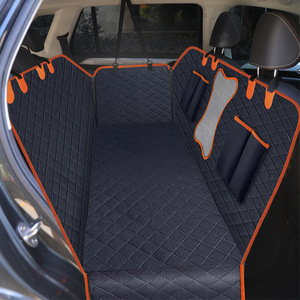 Coussin de siège arrière de <span class=keywords><strong>voiture</strong></span> multifonctionnel en coton Oxford imperméable et résistant à la saleté <span class=keywords><strong>pour</strong></span> chiens de petite, moyenne et grande taille, avec cloison de voyage - Product Image 2