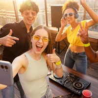 Control Remoto Inalámbrico Multifuncional en Forma de Anillo, Obturador de Cámara Portátil para iPhone y Android, Recargable, Control de Pasar Páginas