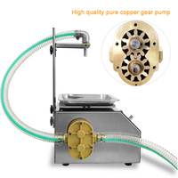 CSY-L13 petit Type de pesage distributeur de liquide quantitatif pâte de sésame en conserve colle à l'huile comestible machine de remplissage volumétrique visqueuse