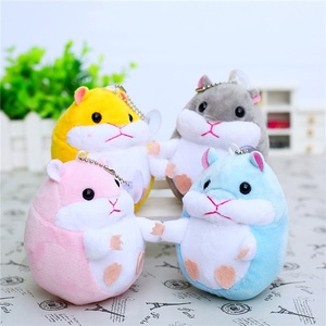 Groothandel Creatieve Persoonlijkheid Schattige <span class=keywords><strong>Hamster</strong></span> Pop Pluche Sleutelhanger Hangertje Superzacht Pluche Beer Internet Populair Hangend Speelgoed - Product Image 4