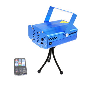 Luz láser RGB con control remoto para discoteca, mini espectáculo de luz láser para dj, para varias fiestas, KTV de Navidad, etc. - Product Image 1