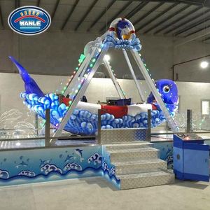 2018 el último diseño de <span class=keywords><strong>Parque</strong></span> de Atracciones paseos delfín Barco Pirata - Product Image 2