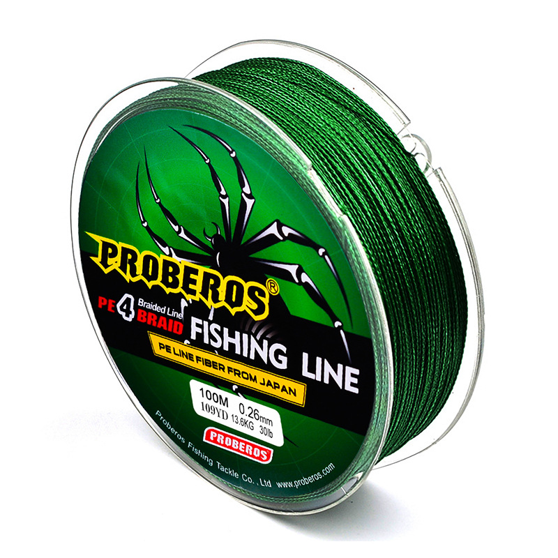 6lb braided fishing line Reaction Tackle - Hi-Vis Orange Ashconfish Braided Fishing Line- 4