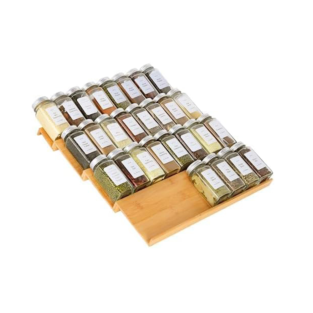 DIY spice rack