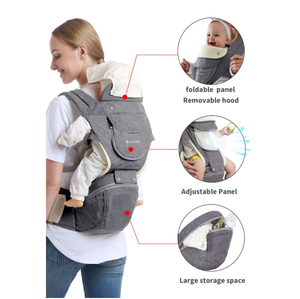 G-FAVOR respirant multifonctionnel <span class=keywords><strong>porte</strong></span>-bébé confortable <span class=keywords><strong>porte</strong></span>-bébé Hipseat bébé pochette - Product Image 3