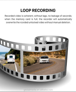 Monitor de Espejo Retrovisor con Pantalla Táctil Full HD de 9.66 Pulgadas con Cámara Delantera y Trasera HD 1080P - Product Image 4