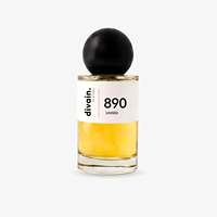 Divain 890 Perfume Unisex Oriental Amaderado Nocturno de Invierno Líquido de Larga Duración Intensidad Moderada