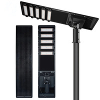 Meilleures lampes solaires LED tout-en-un de haute qualité pour l'extérieur 50W 60W 80W 100W IP66 DC pour la route