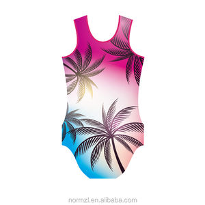 Оптовая продажа, гимнастические трико с т-образным вырезом для девочек - Product Image 5