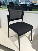 Mobilier de bureau à cadre pulvérisateur en métal, chaises de haute qualité, 6 pièces, vente populaire