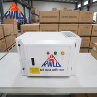 Nouveau collecteur de brouillard d'huile électrostatique industriel pour machine CNC, filtre à air, extracteur de fumée, équipement, efficacité de 95%, stationnaire