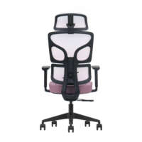 Chaise de bureau ergonomique de conception moderne, fauteuil inclinable en maille dégradée, chaise pivotante réglable pour le travail, chaise de bureau EXECUT, Silla Oficina