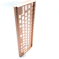 Servicios de Mecanizado CNC para Teclados Metálicos, Teclados de Aluminio Anodizado y Acero Inoxidable Hechos a Medida, OEM ODM