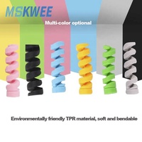 Protections de câbles bon marché d'usine pour chargeur de téléphone, protège-câbles en spirale pour câble USB, protège-câbles pour écouteurs, ordinateur portable, accessoires d'enroulement