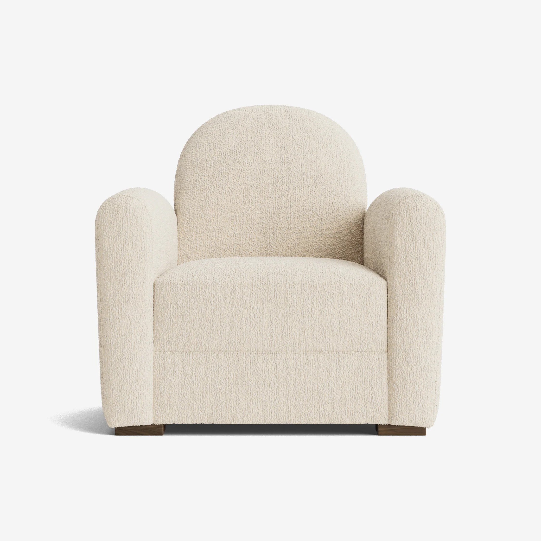 Bouclé moderno avorio