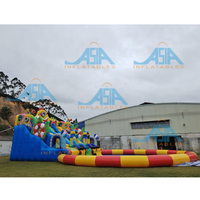 Design de parc aquatique en plein air en asie, terrain de jeu gonflable, jeux de parc aquatique gonflable