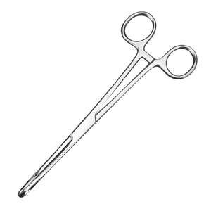 Pinces à tissus en acier inoxydable By6482, instrument chirurgical réutilisable pour usage vétérinaire - Product Image 1