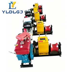 Treuil à câble diesel professionnel YILI 8T, machine de traction robuste pour le tirage et l'installation de câbles conducteurs haute tension - Product Image 3