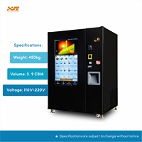 Máquina Expendedora Inteligente XY 2026 para Helados y Alimentos Congelados con Lector de Tarjetas