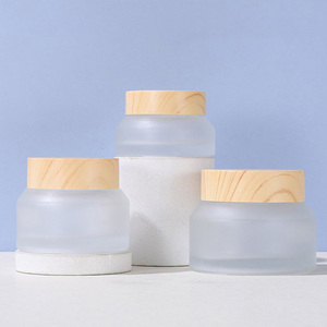 Venta Directa de Fábrica, Frascos de Vidrio de Lujo para Cuidado de la Piel, Crema Facial, Corporal y para <span class=keywords><strong>Ojos</strong></span>, Frascos de Vidrio Esmerilado Resistentes <span class=keywords><strong>con</strong></span> Tapas - Product Image 2