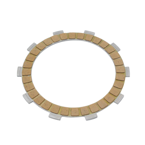 Jeu de disques d'embrayage semi-métalliques pour moto Yamaha YBR Factor 125 I 17/24, haute performance en matière de friction - Product Image 1