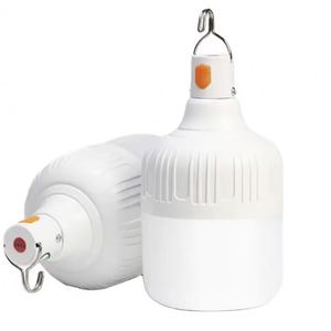 Bombillas LED de Emergencia con Conexión USB, Funcionan con Batería 18650, 30W/60W/80W, Luz Blanca Fría, para Camping, Hechas de Plástico - Product Image 1