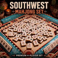 Ensemble de Mahjong Américain Automatique Pliable Personnalisé avec Tuiles en Acrylique à 4 Couches, Jeu de Luxe pour Fêtes et Poker, Vente en Gros
