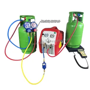 Portable Refrigerant Gas Recovery Machine for A/C R410A,R134A CE certificate Refrigerant Recovery