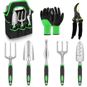 Oem Dd3801 Heavy Duty Stainless Steel Gardening Hand Tools With Bag Gloves Women 8pcs Garden Tools Set Hand Flower <strong>Pots</strong> &amp; Plante - Product Image 2