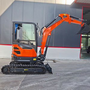 Nieuwe Producten <span class=keywords><strong>2</strong></span>.5 Ton Mini Graafmachine Aangepaste Cabine Motor Met Hulpstuk Kubota Aangedreven Kleine Bagger Digger Te Koop - Product Image 3