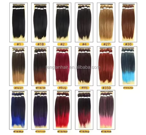 Cheveux synthétiques pré-étirés EZ Braid pour tresses afro, cheveux à tresser pré-étirés en gros, tresses en fibre haute température 4x - Product Image 4