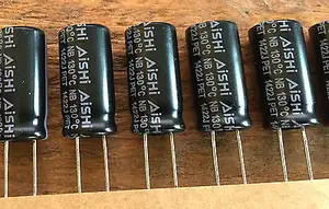 High-Capacity 470uF 16V Radial Aluminium Electrolytic Capacitor