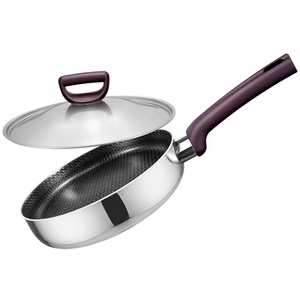 Bán buôn không dính nấu ăn <span class=keywords><strong>Pan</strong></span> thép không gỉ đồ nấu nướng với xử lý bền vững và thả <span class=keywords><strong>Frying</strong></span> <span class=keywords><strong>Pan</strong></span> - Product Image 1