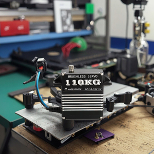 Motor sin Escobillas E-Power Personalizado de 110 kg con Engranaje Metálico, Control PWM de 10V ~ 15V, Sistema Servo Reforzado para Carreras - Product Image 1