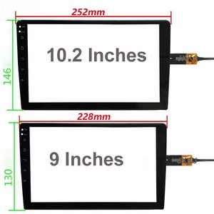 Máy Phát Thanh Định Vị GPS Xe Hơi GT911 Màu Đen 10.2/9Inch Giá Bán Sỉ Máy Phát DVD Đa Phương Tiện Cảm Biến Số Hóa Màn Hình Cảm Ứng Điện Dung - Product Image 1