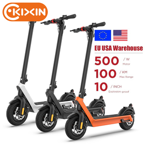 สกู๊ตเตอร์ไฟฟ้า X9 ยางใหญ่ 500w 550w ความเร็ว 40 กม./ชม. ระยะทาง 100 กม. สำหรับขับขี่ออฟโรด จัดส่งเร็ว มีสินค้าในคลัง EU US X9 500W 1000 - Product Image 2