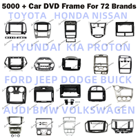 Frame DVD Mobil Android Universal dan Kabel serta Canbus Penjualan Langsung Pabrik Kit Instalasi Navigator GPS Layar Mobil Panel Fascia