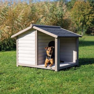Casa para Perros de Lujo <span class=keywords><strong>XL</strong></span> con Porche, Cabaña de Madera, Villa de Lujo Pequeña para Gatos, Muebles para Animales, Casa para Gatos, Venta al por Mayor - Product Image 2