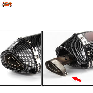 Silenciador de <span class=keywords><strong>escape</strong></span> universal de acero inoxidable de 51 mm para motocicleta, scooter, ATV, moto de cross, <span class=keywords><strong>ciclomotor</strong></span> - Product Image 4